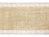 Rozety dekoracyjne, żółty, 20-30cm (1 op. / 3 szt.)