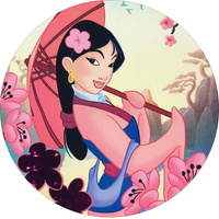 Opłatek na tort MULAN WZ.III