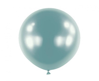 #BL Balon 24" RND Satin Luxe Pastel Blue, 4 szt.
