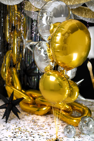 Balon foliowy Cyfra ''1'', 86 cm, biały