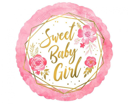 #BFK Balon foliowy 18" SHP -  Baby girl