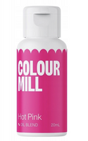 Barwnik olejowy do mas tłustych HOT PINK 20 ml Colour Mill