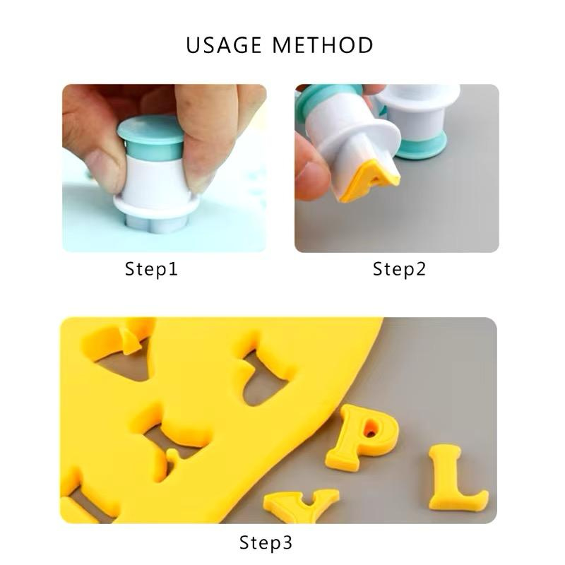 Tłoczek wykrawaczki do cyfr - wygodne wypychanie dekoracji