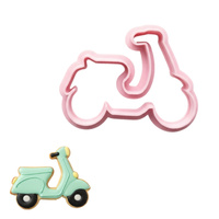 Foremka do tworzenia dekoracji POJAZDY - SKUTER VESPA WZ.I KicCake