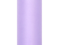 Tiul gładki, liliowy, 0,3 x 9m