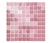 #DEI Panel dekoracyjny różowy, przezroczyste tło, 30x30 cm/ 100 kwadratów