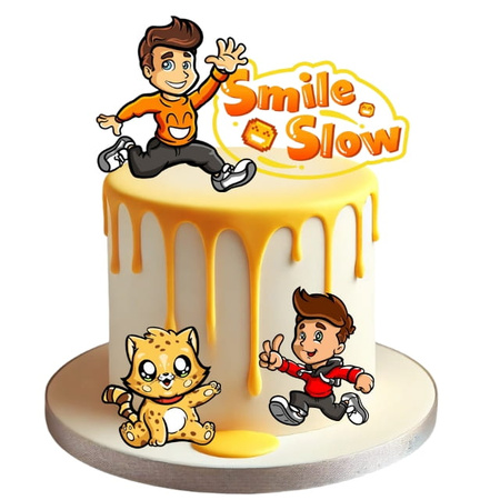 Opłatek na tort SMILESLOW WZ. I
