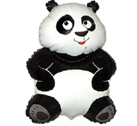 #BFK Balon foliowy 14" FX - Miś Panda, niepakowany