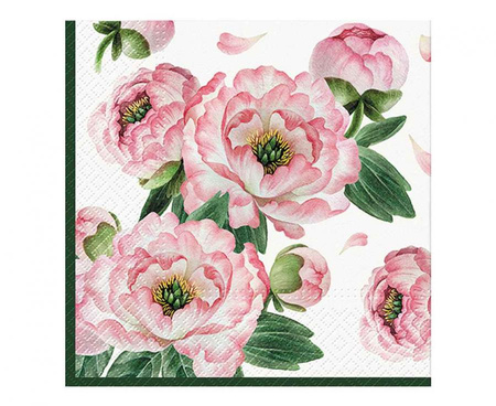 #ZSE Serwetki PAW wzorzyste Charming Blossom 33x33 cm / 20 szt.