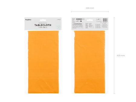 Kubeczki plastikowe Falbanka, 220 ml, żółty (1 op. / 4 szt.)