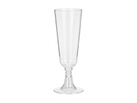 Kieliszki plastikowe do szampana, 150 ml (1 op. / 8 szt.)