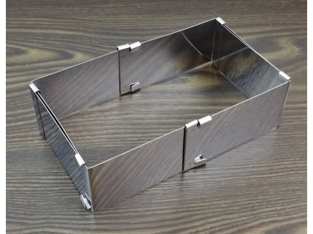 Rant regulowany metalowy – widok szczegółów regulacji