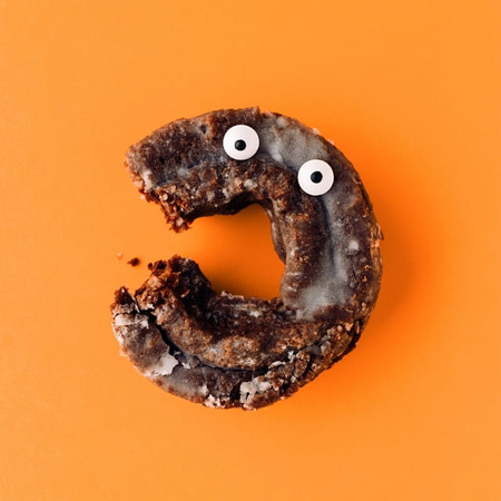 Posypka cukrowa dekoracyjna OCZY OCZKA Halloween 50g KicCake