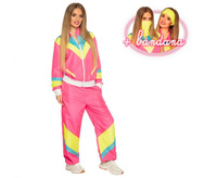 #STDO Kostium neonowy Retro, różowy rozm. L