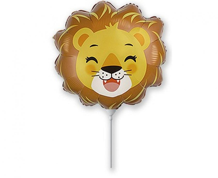 #BFK Balon foliowy 14" FX - Lew (głowa), niepakowany