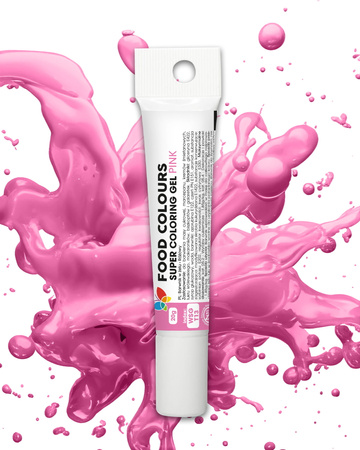 Barwnik żelowy w tubce RÓŻOWY 20g Food Colours