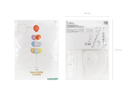 Balony Eco 30cm pastelowe, brudny róż (1 op. / 10 szt.)