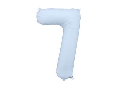 Balon foliowy Cyfra '8', 86cm, mocca