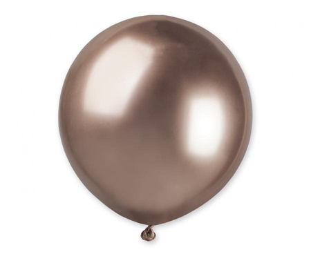 #BL Balony GB150 shiny 19 cali - różowo-złote/ 25 szt.