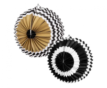 #DEI Zestaw papierowych lampionów Party Time (23 cm.), 2 szt