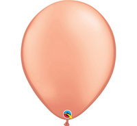 #BL Balon QL 11", metal różowo-złoty / 25 szt. KK