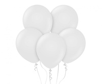 #BL Balony Beauty&Charm, pastelowe białe 10"/ 50 szt.