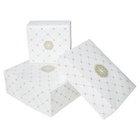 Pudełko na ciasto 22x22x12 cm ROZETA