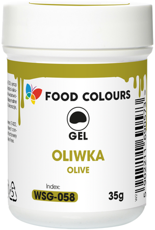 Barwnik w żelu OLIWKA 35 g Food Colours