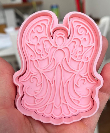 Foremka do ciasteczek i pierników ANIOŁ WZ. II KicCake