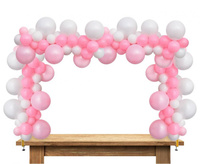 #BAS Stelaż poziomy, złoty, przykręcany do stołu, 260x100cm