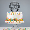 Topper na tort HAPPY BIRTHDAY wz.II