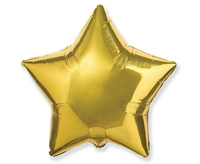 #BFK Balon foliowy 18" FX - Gwiazda (złota), pakowany