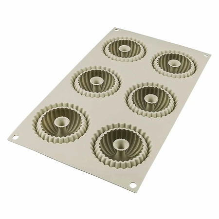 Forma silikonowa promień mały MINI RAGGIO 85 ml 6 gniazd Silikomart