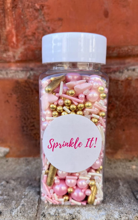 Posypka cukrowa Fairy Pink 100g Sprinkle It!