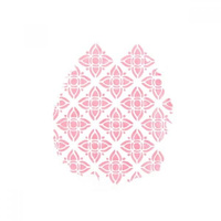 Szablon dekoracyjny mini ORNAMENT 135x145 mm Słodki Bufet
