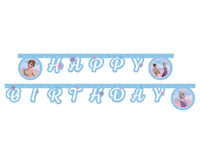 #DEBA Banner Frozen 2: Wind Spirit - Happy Birthday