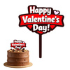 Topper na bento cake 9x12 cm HAPPY VALENTINE'S DAY!
