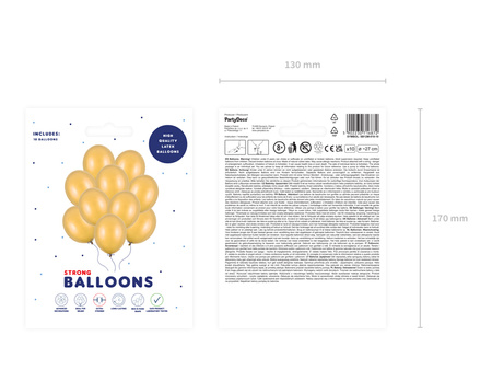 Balony 30cm, Happy Birthday, Pastel mix (1 op. / 50 szt.)