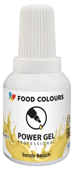 Barwnik w żelu PIASKOWY 20g PowerGel Food Colours