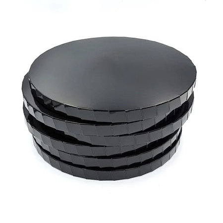 Podkład pod tort styrodur śr. 32,5 CZARNY PREMIUM