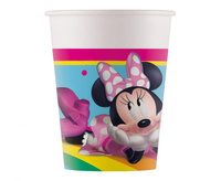 #ZKU Kubeczki papierowe Minnie Rainbow Makes Me Smile, 200 ml, 8 szt.