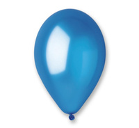 #BL Balony GM90 metal 10" - niebieskie 36/ 100 szt.