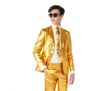 #STDZ Garnitur TEEN BOYS Groovy Gold, rozm. EU 158/164