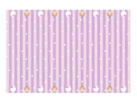 Obrus papierowy Koci Domek Gabi, mix, 180 x 120 cm