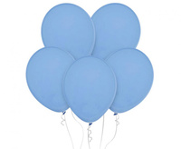 #BL Balony Decomex 18", pastel Sky Blue, 25 szt.
