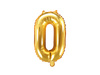 Balon foliowy Litera ''U'', 35cm, srebrny