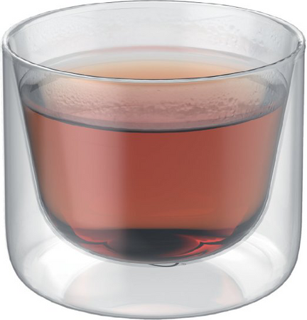 Zestaw 2cz. szklanek 200ml z podwójnymi ściankami