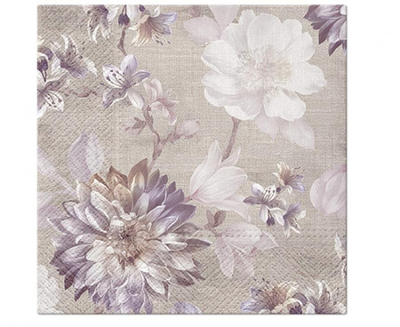 #ZSE Serwetki PAW wzorzyste Sentimental Blossom 33x33 cm / 20 szt.