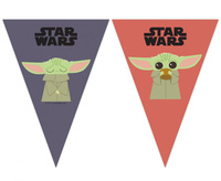 #DEBA Banner "Star Wars: The Mandalorian", flagi (papier FSC) KK