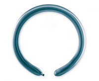 #BL Balony DB4 - Rurki włoskie shiny niebieskie/ 100 szt. KK